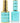 DND DC Duo Gel - #257 Mermaid Blue / Soak-Off Gel Polish 0.5 oz. + Nail Lacquer 0.5 oz.