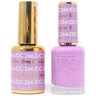 DND DC Duo Gel - #266 Deep Paradise / Soak-Off Gel Polish 0.5 oz. + Nail Lacquer 0.5 oz.