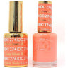 DND DC Duo Gel - #274 Zesty Vibes / Soak-Off Gel Polish 0.5 oz. + Nail Lacquer 0.5 oz.