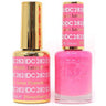 DND DC Duo Gel - #282 Lotus Flowerbomb / Soak-Off Gel Polish 0.5 oz. + Nail Lacquer 0.5 oz.