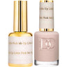DND DC Duo Gel - #296 Little Pink Me Up / Soak-Off Gel Polish 0.6 oz. + Nail Lacquer 0.6 oz.