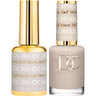 DND DC Duo Gel - #301 Half Moon / Soak-Off Gel Polish 0.6 oz. + Nail Lacquer 0.6 oz.