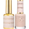 DND DC Duo Gel - #302 Blush Village / Soak-Off Gel Polish 0.6 oz. + Nail Lacquer 0.6 oz.