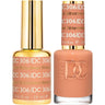 DND DC Duo Gel - #306 Bittersweet / Soak-Off Gel Polish 0.6 oz. + Nail Lacquer 0.6 oz.