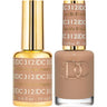 DND DC Duo Gel - #312 Freckle / Soak-Off Gel Polish 0.6 oz. + Nail Lacquer 0.6 oz.