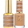 DND DC Duo Gel - #316 S'Mores / Soak-Off Gel Polish 0.6 oz. + Nail Lacquer 0.6 oz.