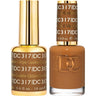 DND DC Duo Gel - #317 Cookie Chips / Soak-Off Gel Polish 0.6 oz. + Nail Lacquer 0.6 oz.
