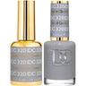 DND DC Duo Gel - #320 Cloud Castle / Soak-Off Gel Polish 0.6 oz. + Nail Lacquer 0.6 oz.