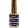 DND DC Mermaid Gel - 251 Dark Purple / 0.6 oz.