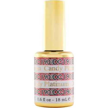 Candy Platinum #190 DND DC Platinum Gel Polish / 0.6 oz.