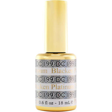 Blacken Platinum #199 DND DC Platinum Gel Polish / 0.6 oz.