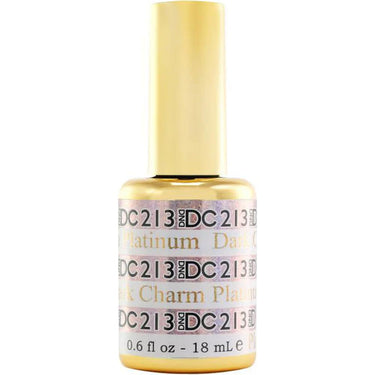 Dark Charm Platinum #213 DND DC Platinum Gel Polish /  0.6 oz