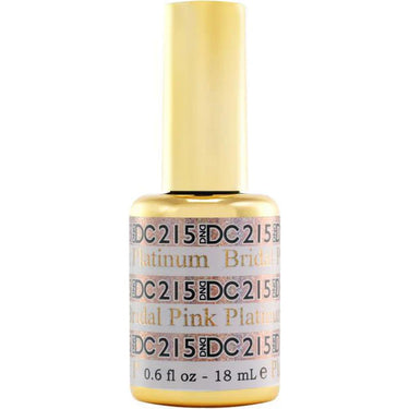 Bridal Pink Platinum #215 DND DC Platinum Gel Polish / 0.6 oz.