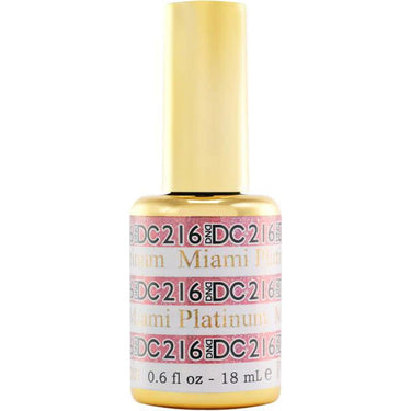 Miami Platinum #216 DND DC Platinum Gel Polish / 0.6 oz.