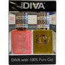 DND Diva Duo Gel - #011 - Doll's Pearls / Soak-Off Gel Polish 0.5 oz. + Nail Lacquer 0.5 oz.