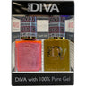 DND Diva Duo Gel - #012 - Dollhouse / Soak-Off Gel Polish 0.5 oz. + Nail Lacquer 0.5 oz.