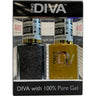 DND Diva Duo Gel - #027 - Bulletproof / Soak-Off Gel Polish 0.5 oz. + Nail Lacquer 0.5 oz.