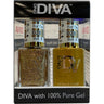 DND Diva Duo Gel - #028 - Ready For The Ball / Soak-Off Gel Polish 0.5 oz. + Nail Lacquer 0.5 oz.