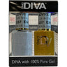 DND Diva Duo Gel - #037 - Jet Life / Soak-Off Gel Polish 0.5 oz. + Nail Lacquer 0.5 oz.