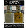 DND Diva Duo Gel - #052 - Biscuits N Honey / Soak-Off Gel Polish 0.5 oz. + Nail Lacquer 0.5 oz.