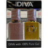 DND Diva Duo Gel - #067 - Kangaroo's Paw / Soak-Off Gel Polish 0.5 oz. + Nail Lacquer 0.5 oz.