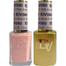 DND Diva Duo Gel - #080 - Pink About It / Soak-Off Gel Polish 0.5 oz. + Nail Lacquer 0.5 oz.