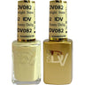 DND Diva Duo Gel - #082 - Sunny Delight / Soak-Off Gel Polish 0.5 oz. + Nail Lacquer 0.5 oz.