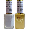 DND Diva Duo Gel - #101 - Cotton Candy Lilac / Soak-Off Gel Polish 0.5 oz. + Nail Lacquer 0.5 oz.