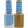 DND Diva Duo Gel - #109 - Sky High / Soak-Off Gel Polish 0.5 oz. + Nail Lacquer 0.5 oz.