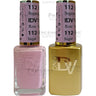 DND Diva Duo Gel - #112 - Sugared Rose / Soak-Off Gel Polish 0.5 oz. + Nail Lacquer 0.5 oz.