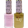 DND Diva Duo Gel - #116 - Pastel Lily / Soak-Off Gel Polish 0.5 oz. + Nail Lacquer 0.5 oz.