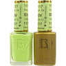 DND Diva Duo Gel - #117 - Dewy Limeade / Soak-Off Gel Polish 0.5 oz. + Nail Lacquer 0.5 oz.