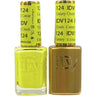 DND Diva Duo Gel - #124 - Canary Crush / Soak-Off Gel Polish 0.5 oz. + Nail Lacquer 0.5 oz.