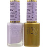 DND Diva Duo Gel - #128 - Classic Waltz / Soak-Off Gel Polish 0.5 oz. + Nail Lacquer 0.5 oz.