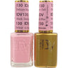 DND Diva Duo Gel - #130 - Delicate Blush / Soak-Off Gel Polish 0.5 oz. + Nail Lacquer 0.5 oz.