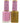 DND Diva Duo Gel - #133 - Purple Meets Pink / Soak-Off Gel Polish 0.5 oz. + Nail Lacquer 0.5 oz.