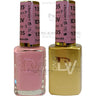 DND Diva Duo Gel - #135 - Sweet Peony / Soak-Off Gel Polish 0.5 oz. + Nail Lacquer 0.5 oz.