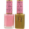 DND Diva Duo Gel - #137 - Little Pink Dress / Soak-Off Gel Polish 0.5 oz. + Nail Lacquer 0.5 oz.