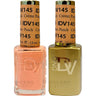 DND Diva Duo Gel - #145 - Crème Peach / Soak-Off Gel Polish 0.5 oz. + Nail Lacquer 0.5 oz.