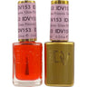 DND Diva Duo Gel - #153 - Glass Princess / Soak-Off Gel Polish 0.5 oz. + Nail Lacquer 0.5 oz.