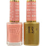 DND Diva Duo Gel - #165 - Need A Bellini / Soak-Off Gel Polish 0.5 oz. + Nail Lacquer 0.5 oz.