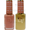 DND Diva Duo Gel - #168 - Tangy Apricot / Soak-Off Gel Polish 0.5 oz. + Nail Lacquer 0.5 oz.