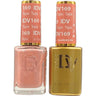 DND Diva Duo Gel - #169 - Dramatic Persimmon / Soak-Off Gel Polish 0.5 oz. + Nail Lacquer 0.5 oz.
