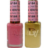 DND Diva Duo Gel - #184 - Clean Pallet / Soak-Off Gel Polish 0.5 oz. + Nail Lacquer 0.5 oz.