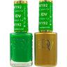 DND Diva Duo Gel - #192 - Lawn Green / Soak-Off Gel Polish 0.5 oz. + Nail Lacquer 0.5 oz.