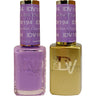 DND Diva Duo Gel - #194 - Clique -Bait / Soak-Off Gel Polish 0.5 oz. + Nail Lacquer 0.5 oz.