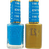 DND Diva Duo Gel - #198 - Overseas / Soak-Off Gel Polish 0.5 oz. + Nail Lacquer 0.5 oz.