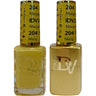 DND Diva Duo Gel - #204 - Marigold / Soak-Off Gel Polish 0.5 oz. + Nail Lacquer 0.5 oz.
