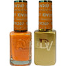 DND Diva Duo Gel - #207 - Sunset Creamsicle / Soak-Off Gel Polish 0.5 oz. + Nail Lacquer 0.5 oz.