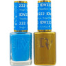 DND Diva Duo Gel - #222 - Angel Numbers / Soak-Off Gel Polish 0.5 oz. + Nail Lacquer 0.5 oz.